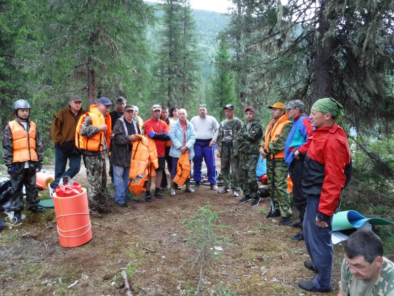 Инструктаж перед сплавом